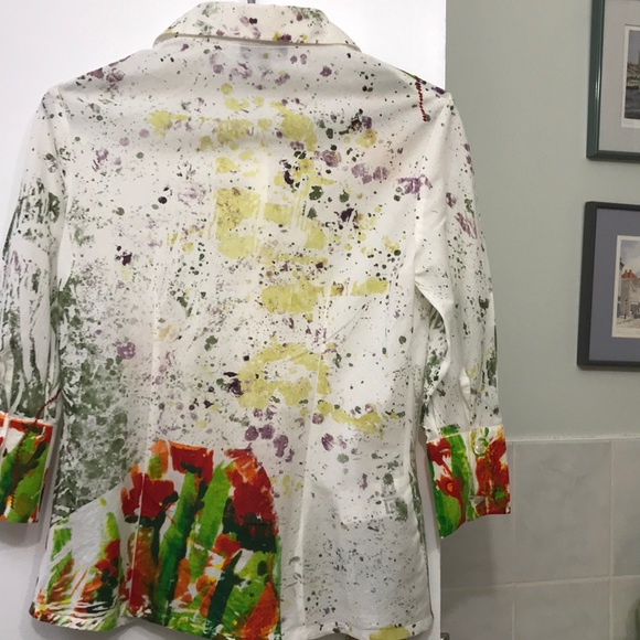 ADOLFO RIDRIGUES Shirt, size 2 - Picture 4 of 10